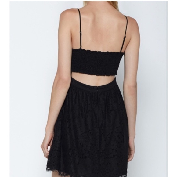 Joie Hudette B Black Lace Dress - Picture 4 of 10